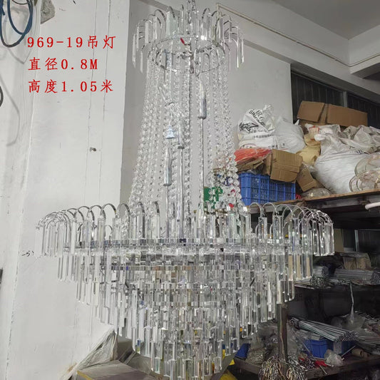 Factory Direct Multi-Tier Acrylic Crystal Chandelier