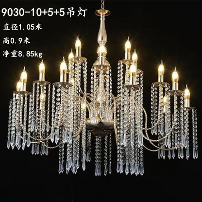 24-Light Maria Theresa Crystal Chandelier - Grand Hotel & Foyer