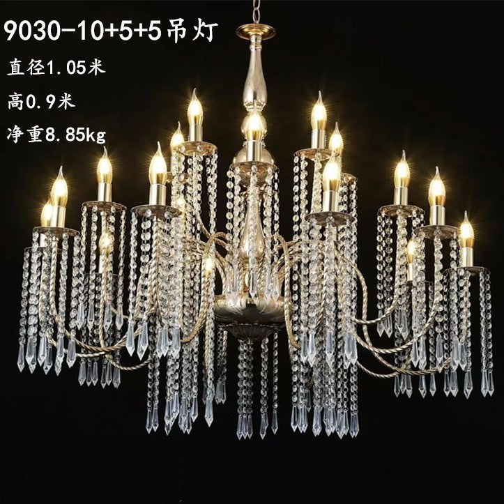 24-Light Maria Theresa Crystal Chandelier - Grand Hotel & Foyer