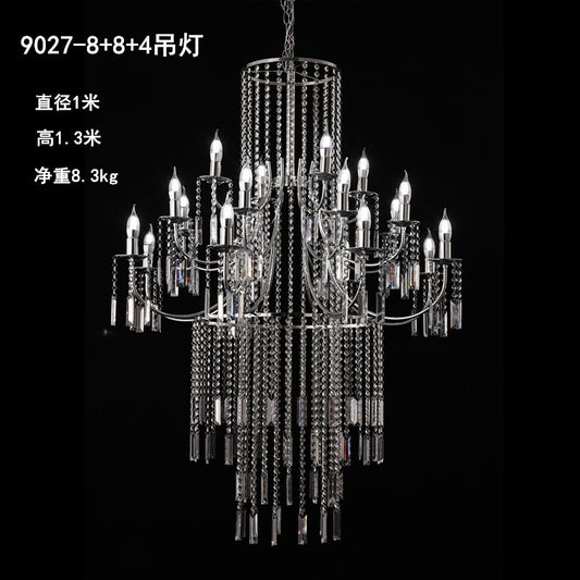 Maria Theresa Grand Crystal Chandelier - Golden Foyer & Lobby Decor