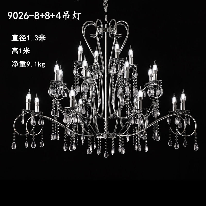 Maria Theresa Grand Crystal Chandelier - Golden Foyer & Lobby Decor