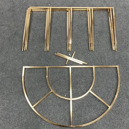 Outdoor Backdrop Stand: Iron Frame for Flowers & Balloons