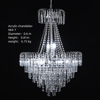 Crystal Bead Chain Pendant for Hotel & Weddings