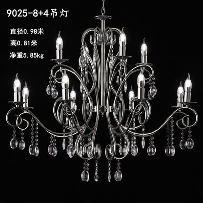 Maria Theresa Grand Crystal Chandelier - Golden Foyer & Lobby Decor