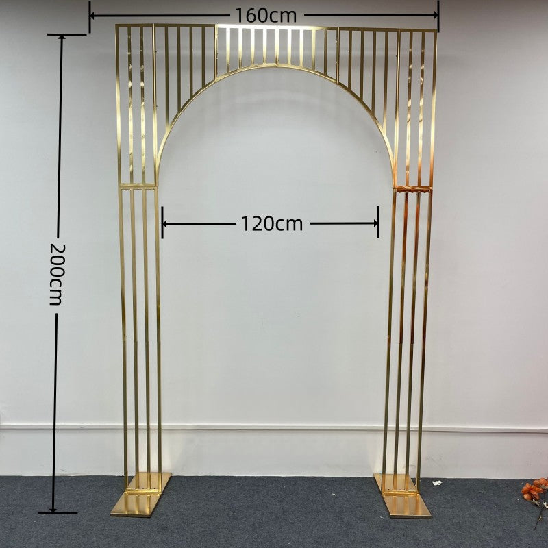 Wholesale Gold Arch Stand - Pro Event Backdrop Frame