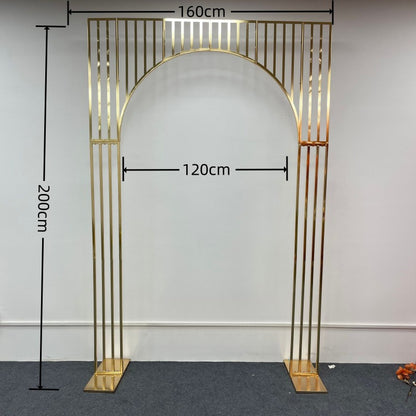 Wholesale Gold Arch Stand - Pro Event Backdrop Frame