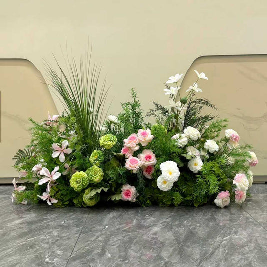 Set of 2 Meadow Floor Floral Arrangements - Factory Custom