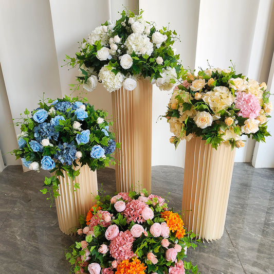 16" Real-Touch Silk Wedding Flower Ball - Factory Custom
