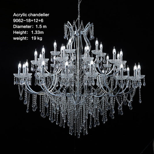 18-Light Maria Theresa Gold Crystal Chandelier - Factory Direct