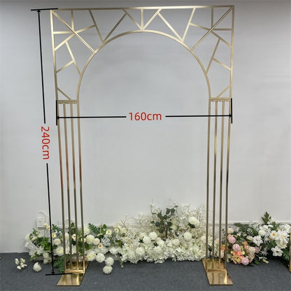 Wholesale Gold Arch Stand - Pro Event Backdrop Frame