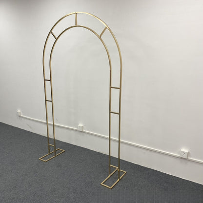 Stainless Steel Wedding Arch - Luxury Backdrop Stand