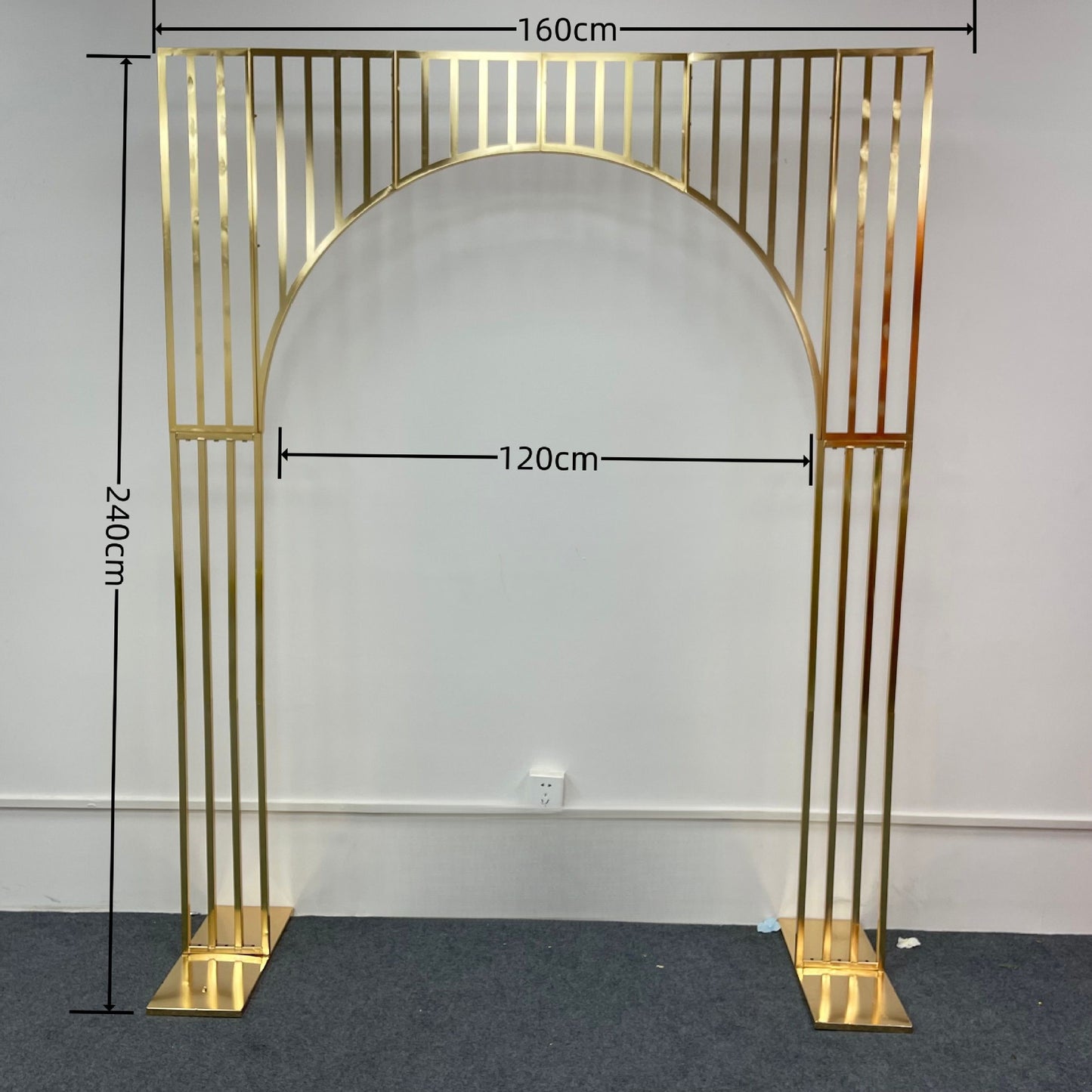 Wholesale Gold Arch Stand - Pro Event Backdrop Frame
