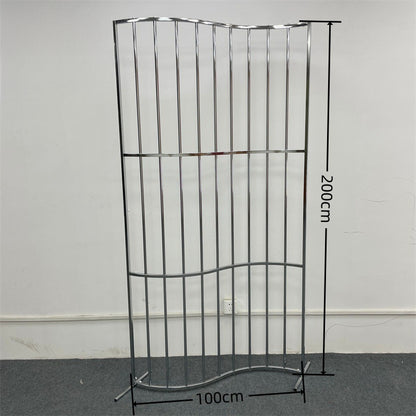 Gold Metal Backdrop Stand: Durable Arch for Events & Party