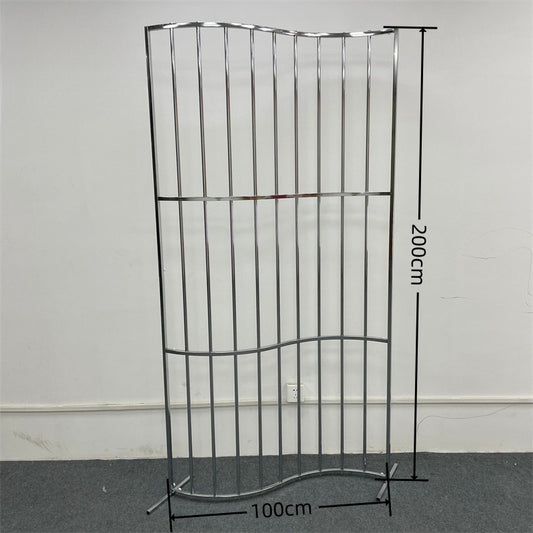 Gold Metal Backdrop Stand: Durable Arch for Events & Party