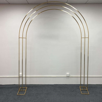 Stainless Steel Wedding Arch - Luxury Backdrop Stand