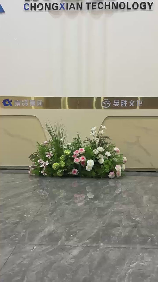 Set of 2 Meadow Floor Floral Arrangements - Factory Custom