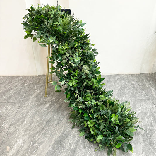 8ft Bespoke Cascading Silk Floral Garland - Factory Direct